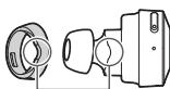 AUDIO TECHNICA ATH-CKSSTWBK - Poser et prisoner les anneaux en silicone - 4
