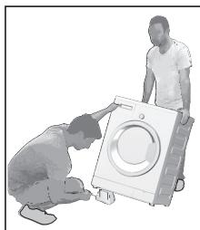 BEKO HTE7614YBST - Retrait des renforts de conditionnement - 1