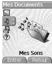 SAGEM myX-5.2 - Mes sons - 1