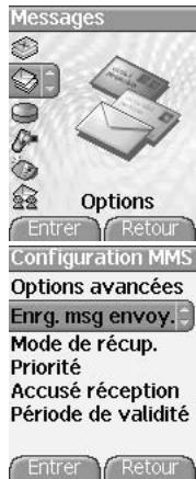 SAGEM myX-5.2 - Options d'envoi - 1