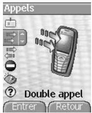 SAGEM myX-5.2 - Double appel - 1