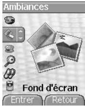 SAGEM myX-5.2 - Fond d'écran - 1