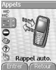 SAGEM myX-5.2 - Rappel automatique - 1