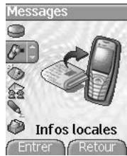 SAGEM myX-5.2 - Infos locales - 1