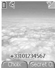 SAGEM myX-5.2 - Premier appel - 1