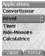 SAGEM myX-5.2 - Réveil - 1