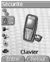 SAGEM myX-5.2 - Verrouillage clavier - 1