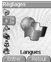 SAGEM myX-5.2 - Langues - 1