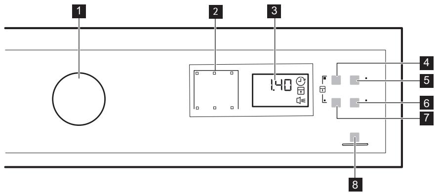 ELECTROLUX EW7H4802SC - PANNEAU DE COMMANDE - 1