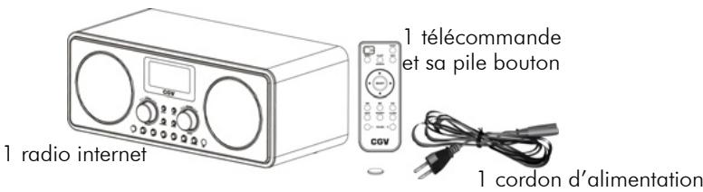CGV DR30IcObIc - Contenu de la boite - 1