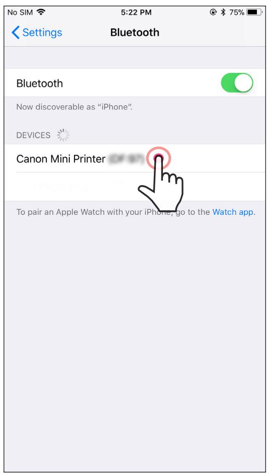 CANON Zoemini - Connection sous Android - 17