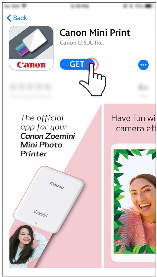 CANON Zoemini - DANS LE « Guide de prise en main rapide » - 2