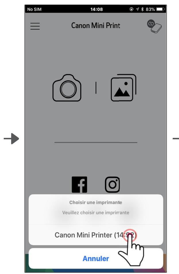 CANON Zoemini - Connection sous Android - 3