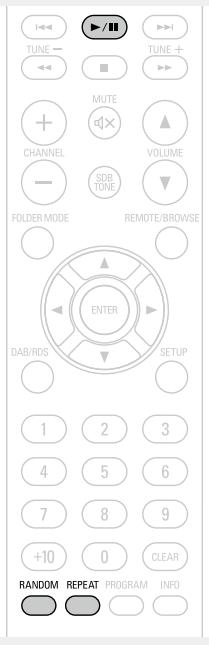 DENON D-M39 SCPW - Appuyez sur /II. - 1