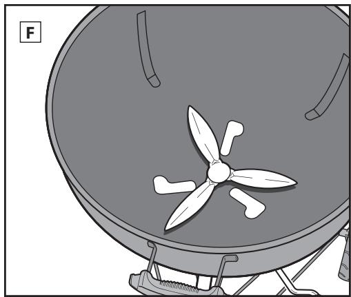WEBER E-57350 - G Poignées incurvées de grille de cuisson - 5