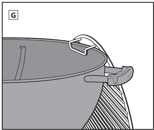 WEBER E-57350 - G Poignées incurvées de grille de cuisson - 6
