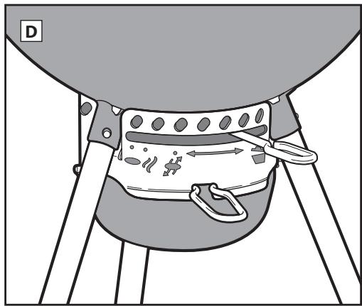 WEBER E-57350 - G Poignées incurvées de grille de cuisson - 7