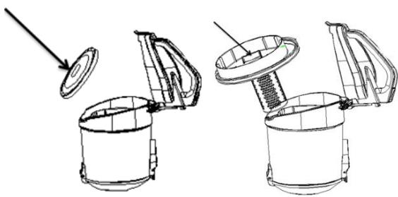 PROLINE VCBS2225 - Nettoyage du filtré - 2