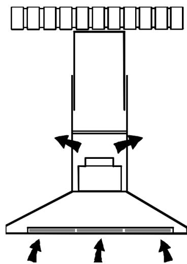 FAURE CHD621W - Pour installer la cheminée en version évacuation - 2
