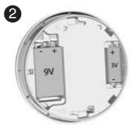 DELTA DORE DETEC FUM DFR TYXAL - Cambio de la pila - 2