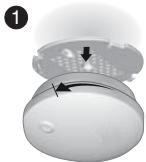 DELTA DORE DETEC FUM DFR TYXAL - Changement de la pile - 1