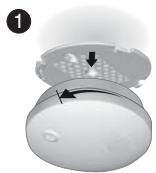 DELTA DORE DETEC FUM DFR TYXAL - Battery replacement - 1