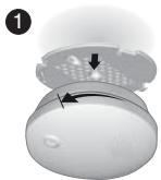 DELTA DORE DETEC FUM DFR TYXAL - Wymiana baterii - 1