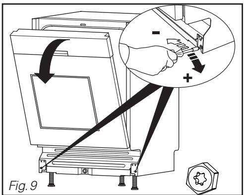 DE DIETRICH DVH 938 JE1 FULL - EQUILIBRAGE DE LA PORTE (DROITE ET GAUCHE) - 3