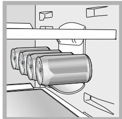 ARISTON DAN 32 V INOX - Compartment réfrigérateur - 6