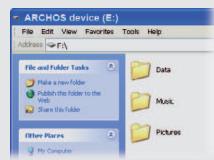 ARCHOS 24 VISION - METTRE DU CONTENU SUR VOTRE ARCHOS - 1