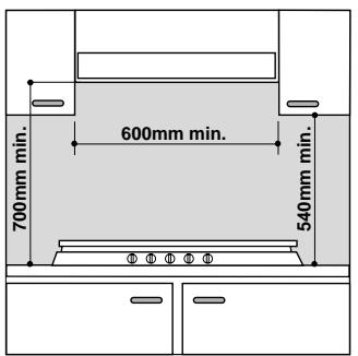ARISTON PF 604 WH - Installation des tables à encastrer - 1