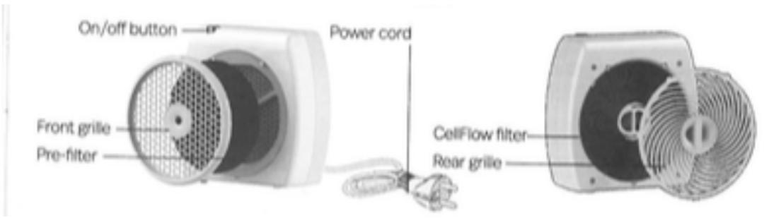 DARTY LIGHTAIRHUMIDIFICATEURCELLFLOW100W - 1