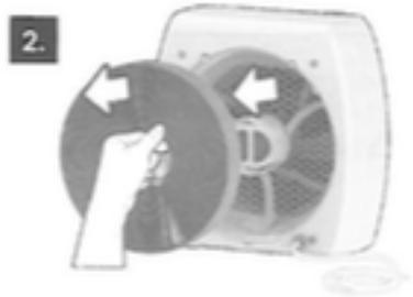 DARTY LIGHTAIRHUMIDIFICATEURCELLFLOW100W - 5- Nettoyer le filtr de CellFlow - 2