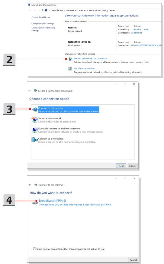 MSIPC portableGP75/I7/16/12/1660 - Connexion [Large bande (PPPoE)] - 2