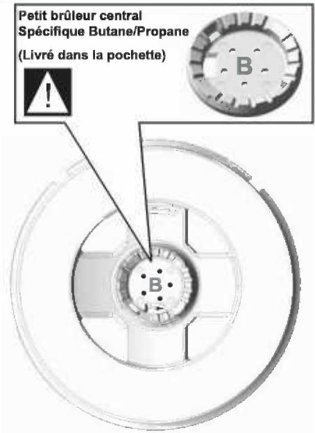SAUTER STE607BF1 - PARTICULARITIES DU BRULEUR TRIPLE COURONNE - 5