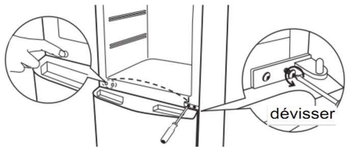 PROLINE PLC225WD - CHANGEMENT DU SENS D'OUVERTURE DES PORTES - 8