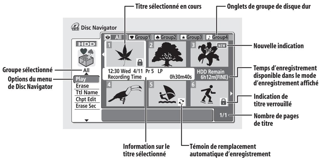PIONEER DVR720H - Disc Navigator pour le disque dur - 1