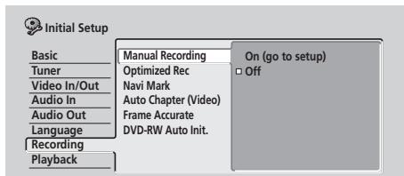 PIONEER DVR720H - Manual Recording - 1