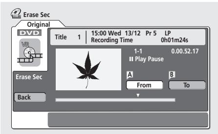 PIONEER DVR720H - Utilisez les touches /  /  / (touches de déplacement du curseur) pour selectionner le titre. - 1