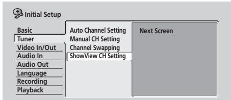 PIONEER DVR720H - ShowView CH Setting - 1