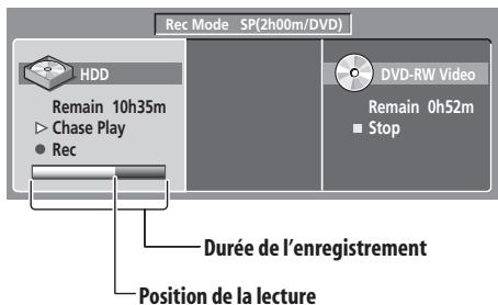 PIONEER DVR720H - Affichage des informations concernant le disque dur ou le disque charge - 2