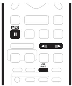 PIONEER DVR720H - Insertion d'un marqueur de chapitre dans un titre - 1
