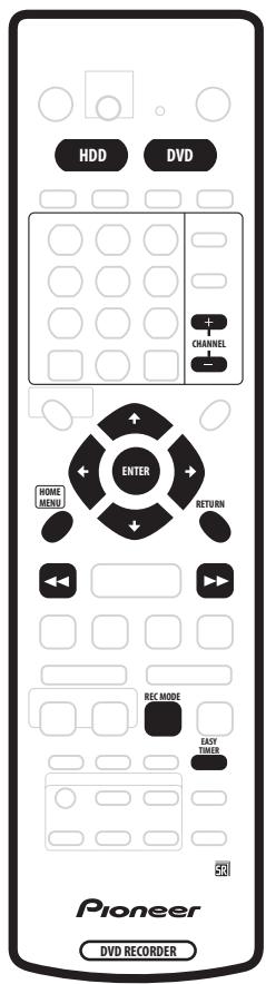 PIONEER DVR720H - Enregistrement simplifié - 1