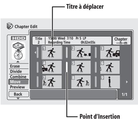 PIONEER DVR720H - Chapter Edit: Move - 2