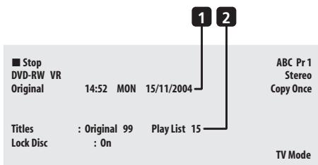 PIONEER DVR720H - Mode TV ou DVD - 1