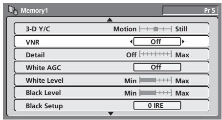 PIONEER DVR720H - Création d'un ensemble de réglages personnelisé - 2