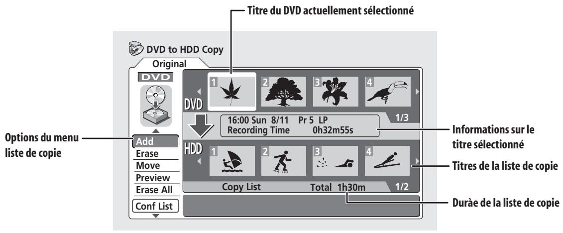 PIONEER DVR720H - Copie d'un DVD vers le disque dur* - 1