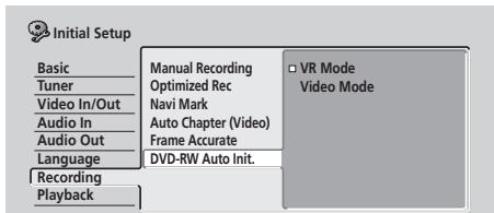 PIONEER DVR720H - DVD-RW Auto Init. - 1