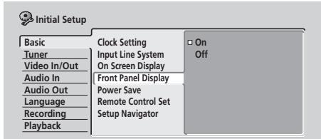 PIONEER DVR720H - Front Panel Display - 1