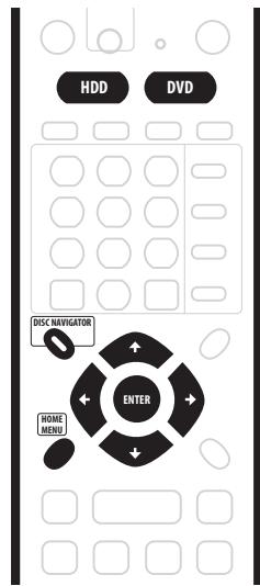 PIONEER DVR720H - Utilisation de Disc Navigator pour connaître rapidement le contenu d'un disque - 1